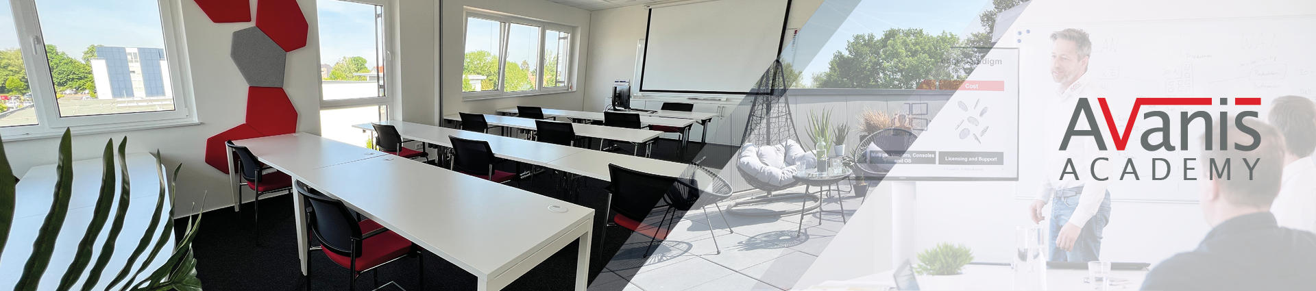 Seminar room banner - Avanis Academy