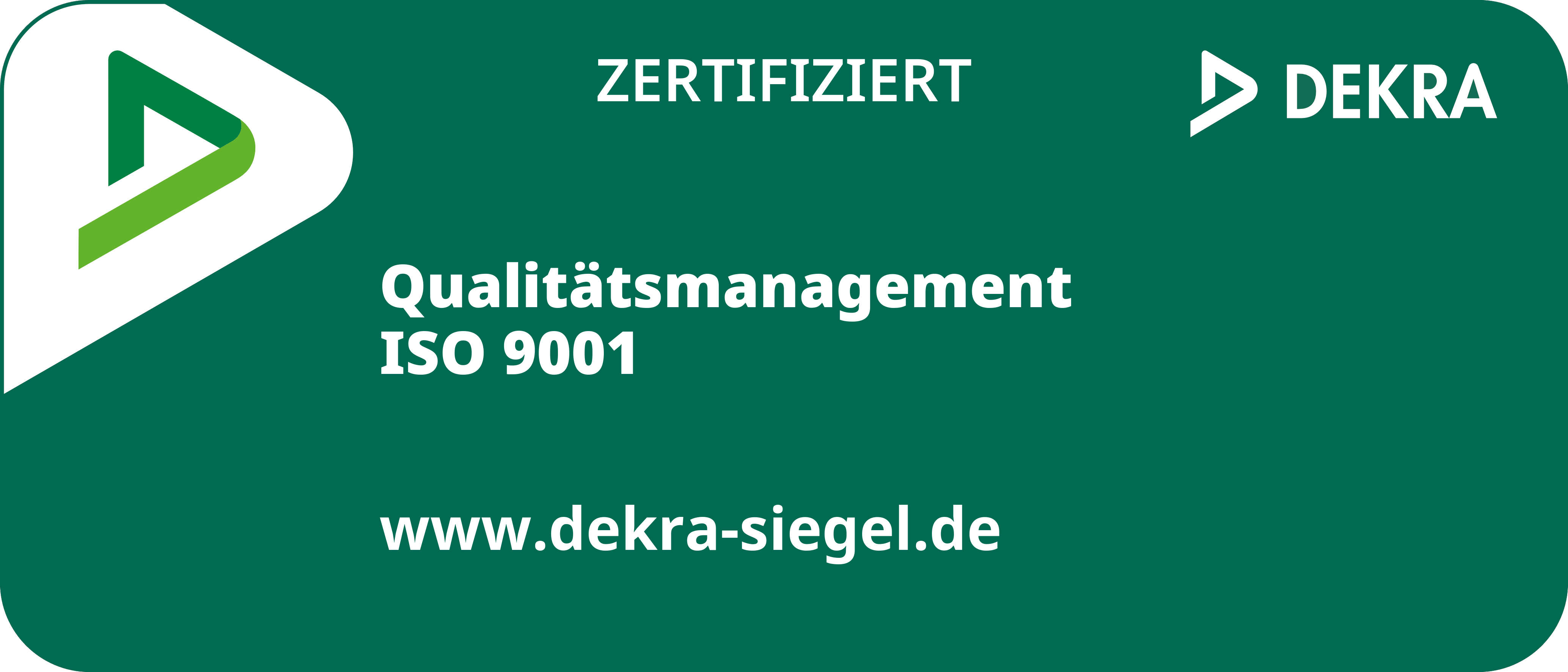 DIN EN ISO 9001:2015 Siegel