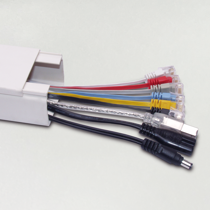 SlimWire - In the cable duct