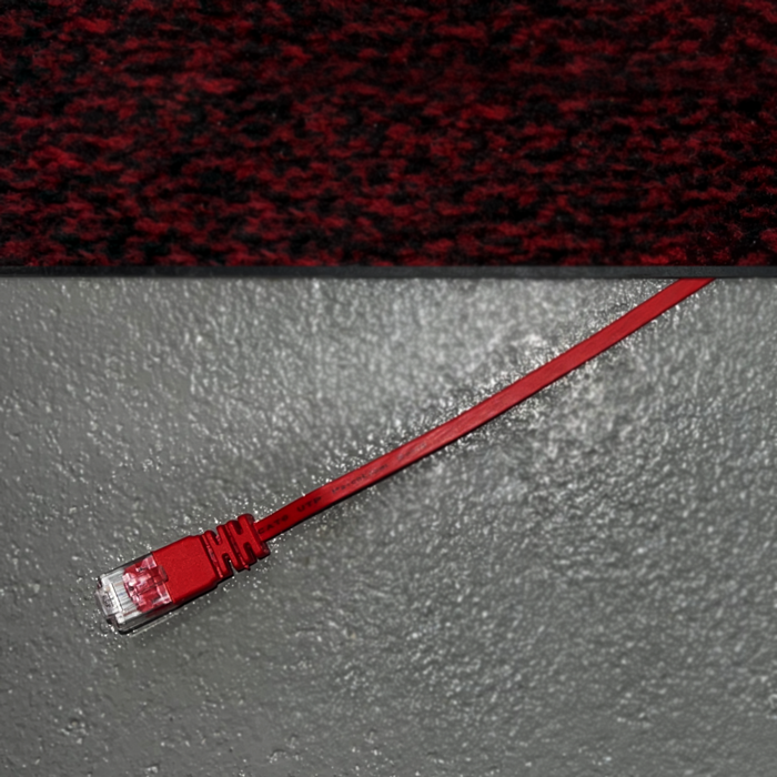 SlimWire - Laid under a carpet