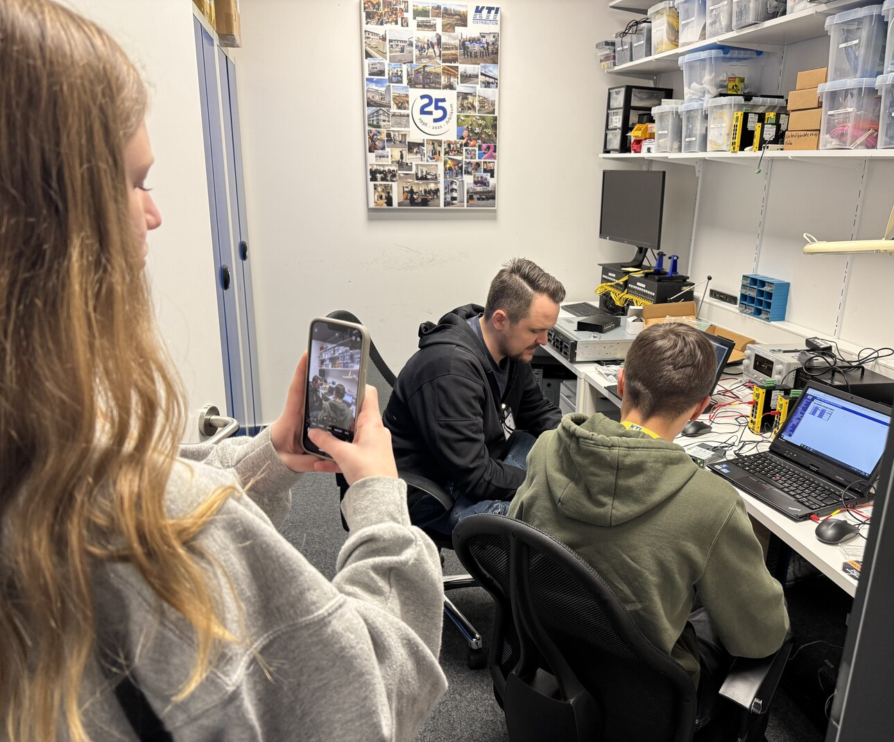 Work in the workshop