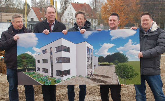 3D model of the new company building