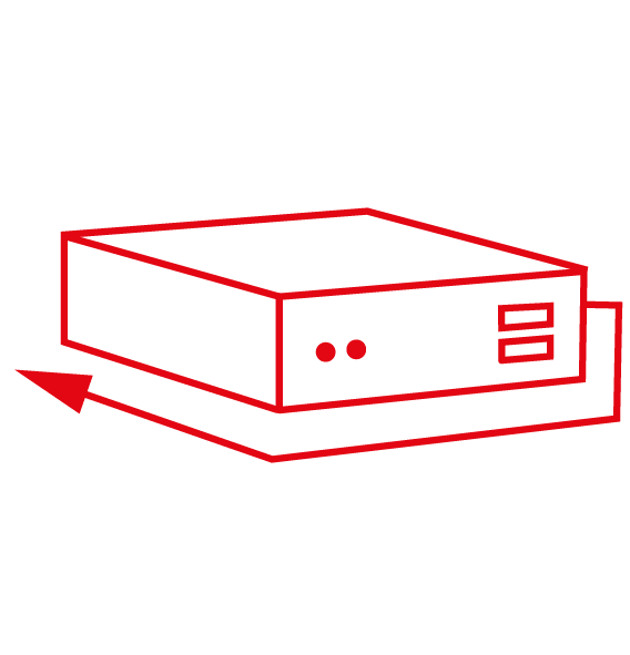 Graphic of old devices