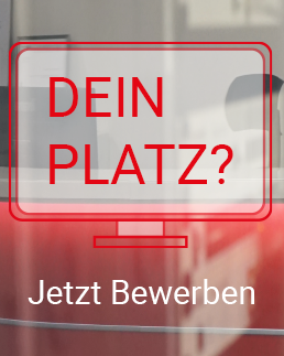Dein Platz? Jetzt bewerben