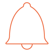 AiRISTA - Bell icon for alarm and event logging