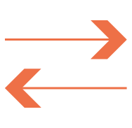 AiRISTA - Two arrows indicating tag configuration switching