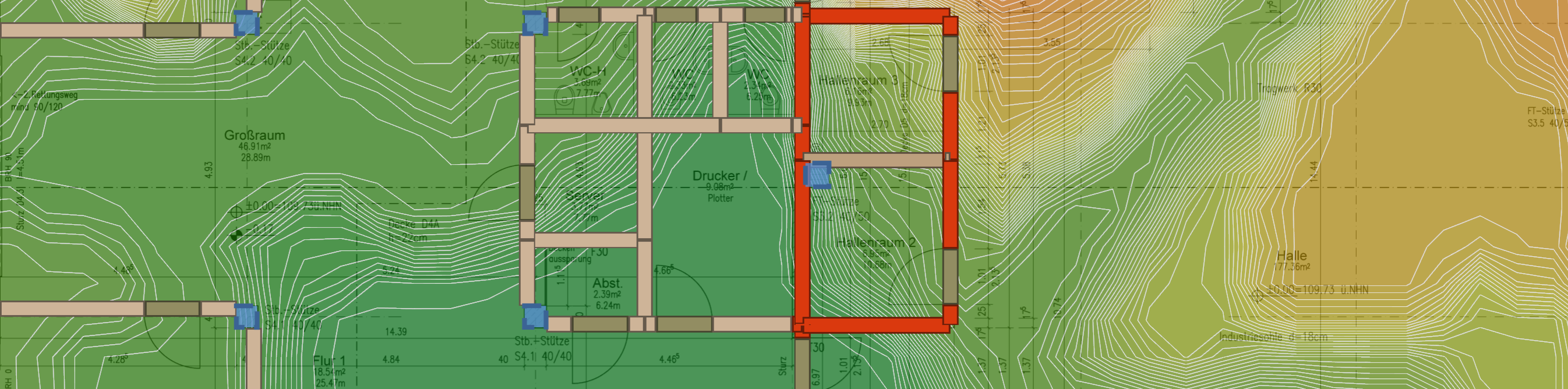 Ekahau Heatmap Background
