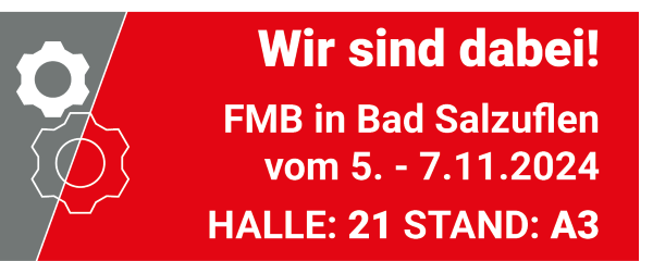 FMB banner in the corporate colors of Avanis GmbH