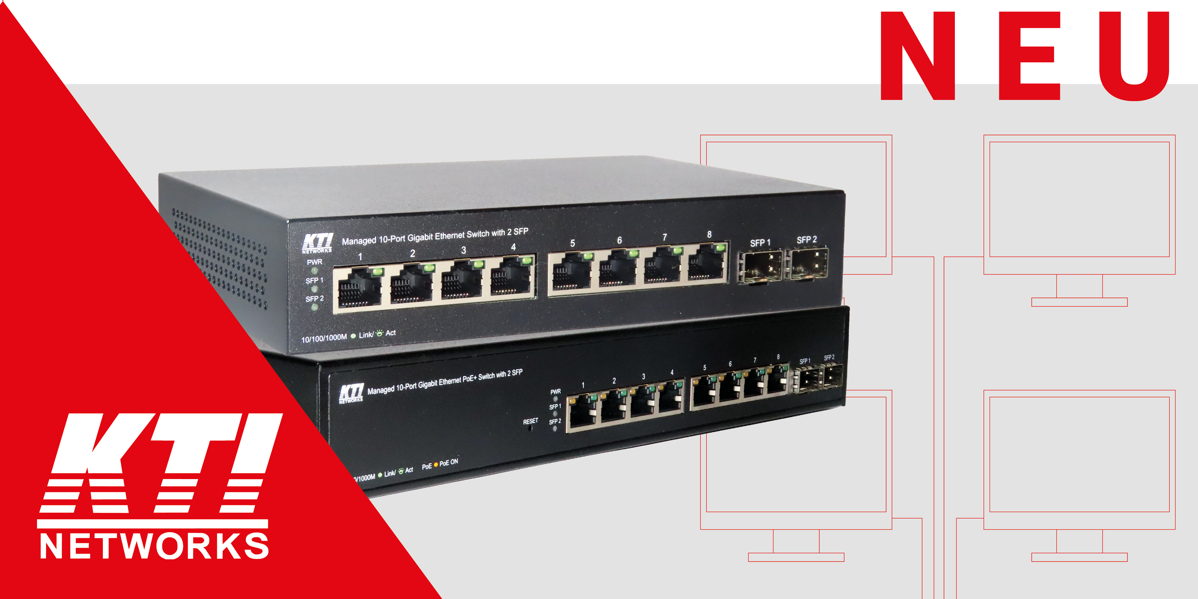 Neuer Switch von KTI