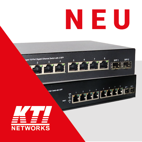 Neue Switche von KTI